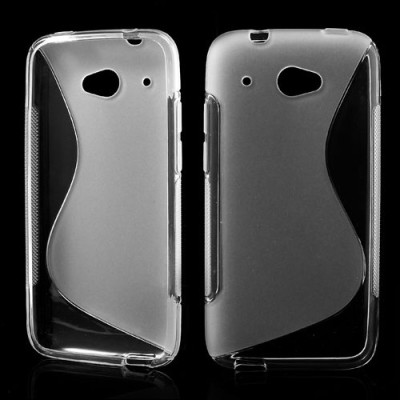 HTC Desire 601 dzidrs cieta silikona futrālis / Vacins.lv