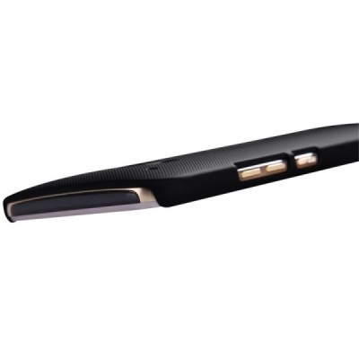 HTC One M9 Nillkin Frosted Shield melns plastmasas apvalks + ekrāna aizsargplēve / Vacins.lv