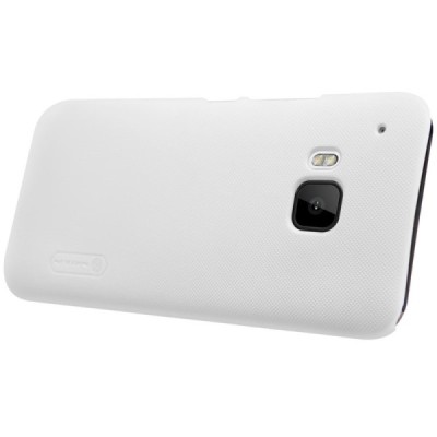 HTC One M9 Nillkin Frosted Shield balts plastmasas apvalks + ekrāna aizsargplēve / Vacins.lv