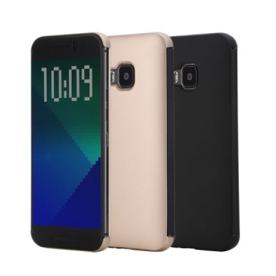 HTC One M9 Rock Dr V melns atvēramais maciņš / Vacins.lv