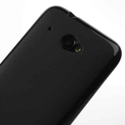 „Jelly Case“ HTC Desire 601 juodas dėklas / Priedai.lt