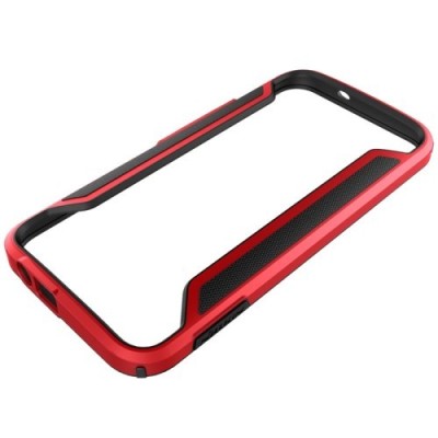 HTC One M9 Nillkin Slim rėmelis (kraštų apvadas, bamperis) - raudonas / Priedai.lt