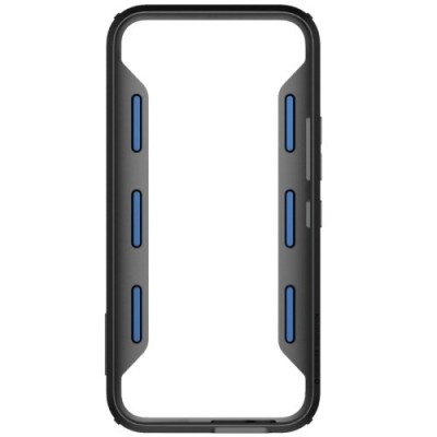 HTC One M9 Nillkin Slim rėmelis (kraštų apvadas, bamperis) - mėlynas / Priedai.lt