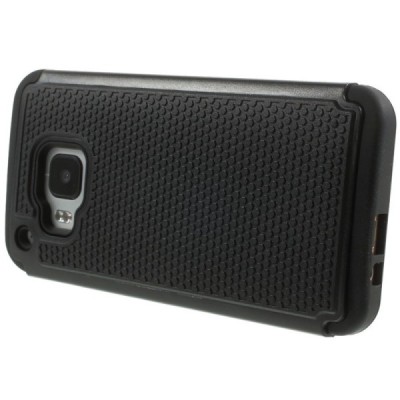 Pastiprinātas aizsardzības melns HTC One M9 apvalks / Vacins.lv