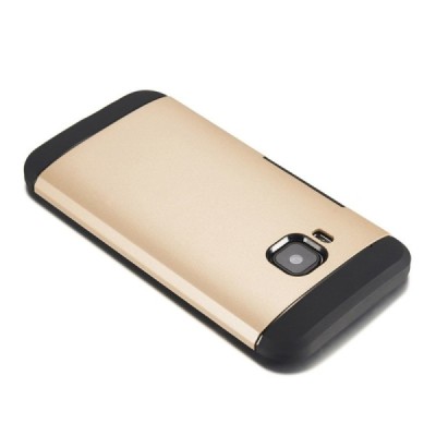 Pastiprinātas aizsardzības zelta HTC One M9 apvalks / Vacins.lv