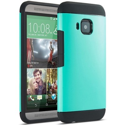 Pastiprinātas aizsardzības piparmētru HTC One M9 apvalks / Vacins.lv