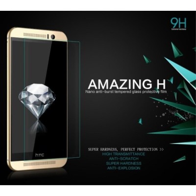 HTC One M9 Nillkin 9H Tempered Glass ekrāna aizsargstikls / Vacins.lv