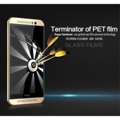 HTC One M9 Nillkin 9H Tempered Glass ekrāna aizsargstikls / Vacins.lv
