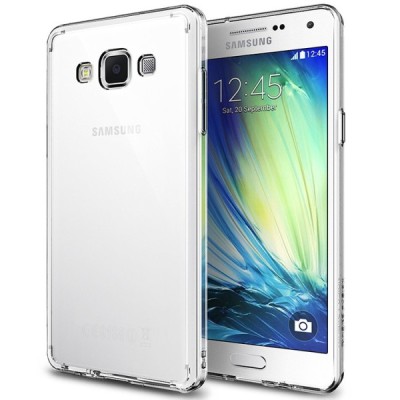 Samsung Galaxy A7 plastikinis skaidrus (permatomas) dėklas - nugarėlė / Priedai.lt