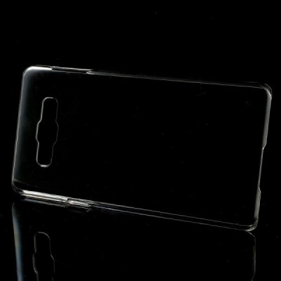 Samsung Galaxy A7 plastikinis skaidrus (permatomas) dėklas - nugarėlė / Priedai.lt