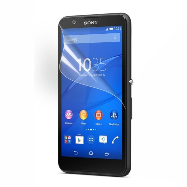 „Calans“ apsauginė ekrano plėvelė - skaidri (Xperia E4g)
