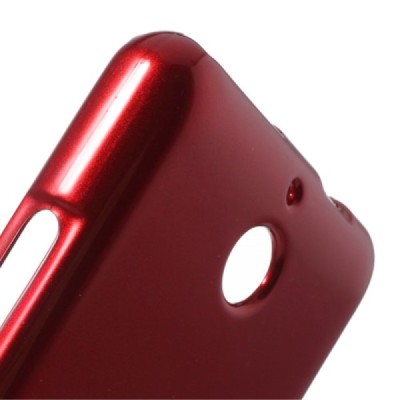 Sony Xperia E1 Mercury raudonas kieto silikono tpu dėklas - nugarėlė / Priedai.lt