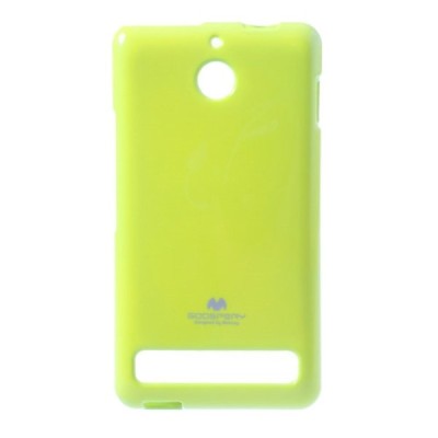 Sony Xperia E1 Mercury zaļš cieta silikona (TPU) apvalks / Vacins.lv