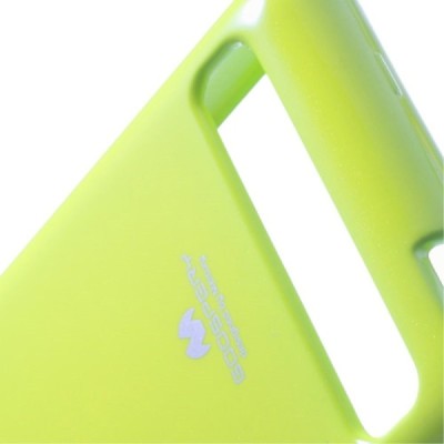 Sony Xperia E1 Mercury žalias kieto silikono tpu dėklas - nugarėlė / Priedai.lt