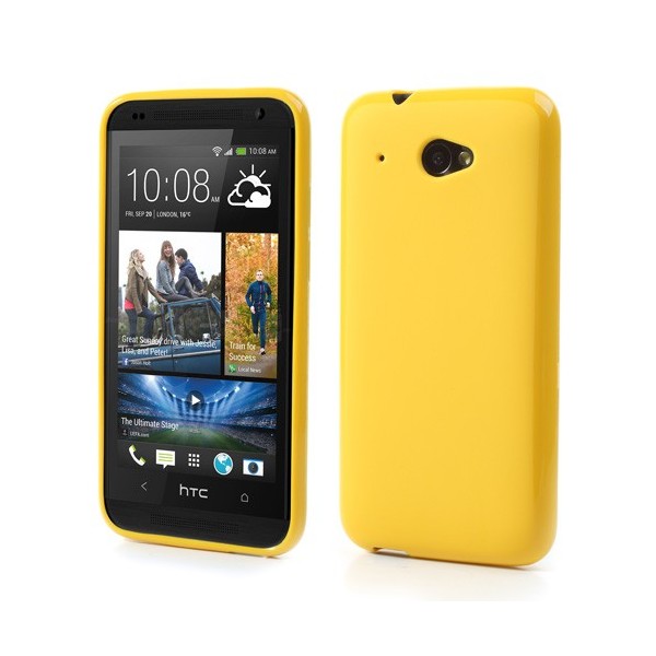 „Jelly Case“ dėklas - geltonas (Desire 601)