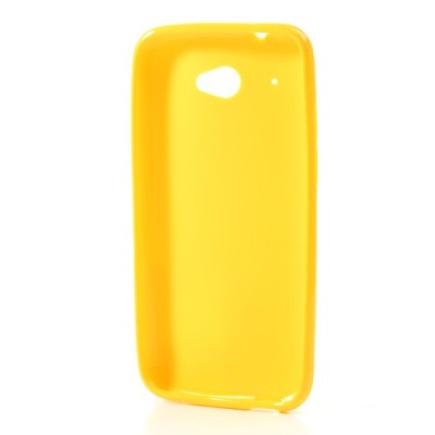 „Jelly Case“ HTC Desire 601 geltonas dėklas / Priedai.lt