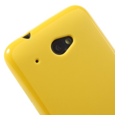 „Jelly Case“ HTC Desire 601 geltonas dėklas / Priedai.lt