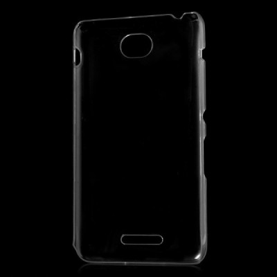 Sony Xperia E4 plastikinis skaidrus (permatomas) dėklas - nugarėlė / Priedai.lt