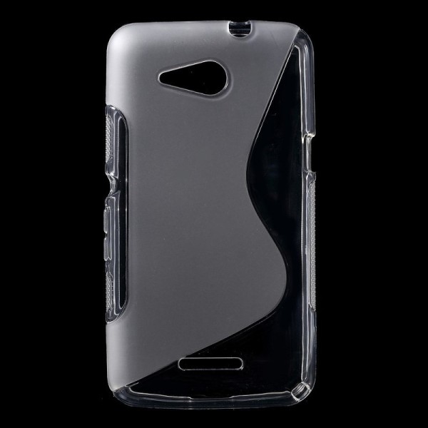 Kieto silikono (TPU) dėklas - skaidrus (Xperia E4g)