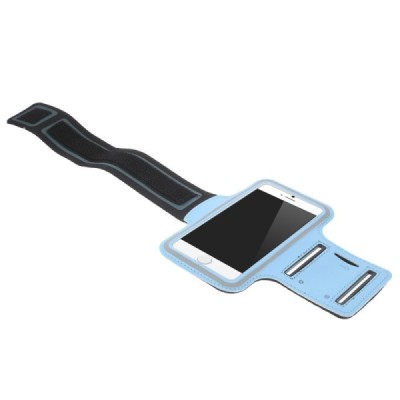 Futrālis sportam (rokas saite) - gaiši zils, universāls (L izmērs) / Vacins.lv