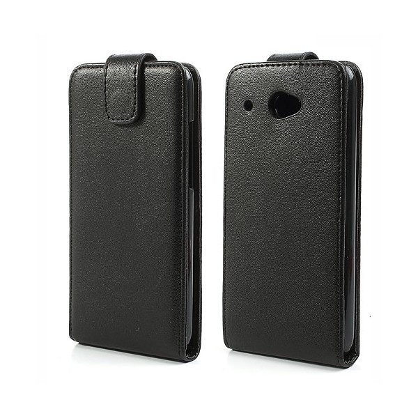 Klasikinis atverčiamas dėklas - juodas (Desire 601)