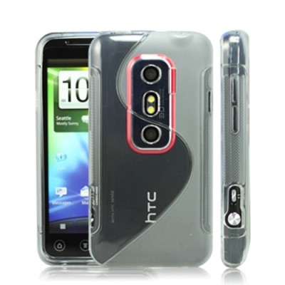 HTC Evo 3D dzidrs cieta silikona futrālis / Vacins.lv