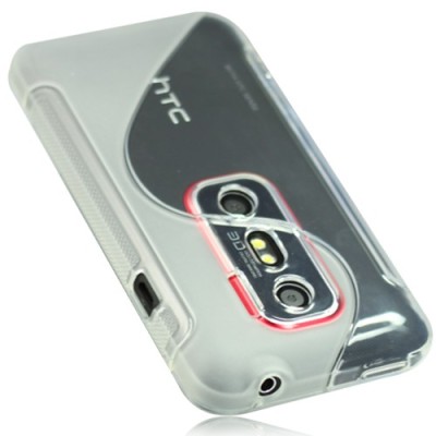 HTC Evo 3D skaidrus dėklas / Priedai.lt