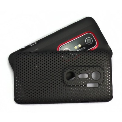 Tinklelio formos HTC Evo 3D juodas dėklas / Priedai.lt