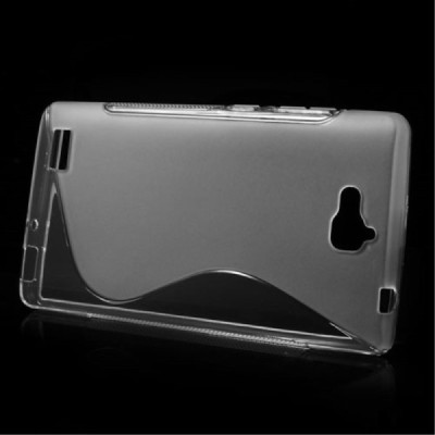 Huawei Honor 3C dzidrs un matēts cieta silikona (TPU) apvalks / Vacins.lv