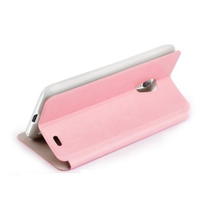 Meizu MX3 „Mofi“ Rui sērijas rozs ādas atvērams maciņš / Vacins.lv