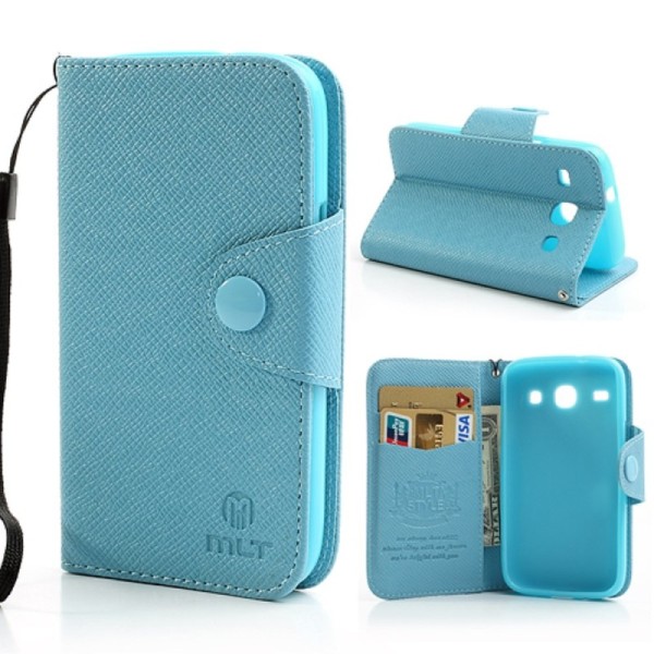 „MLT“ atvēramais maciņš - zils (Galaxy Core)