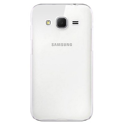 Samsung Galaxy Core Prime (G360) dzidrs (caurspīdīgs) cieta silikona TPU pasaulē planākais apvalks / Vacins.lv