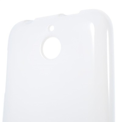 HTC Desire 510 kieto silikono TPU baltas dėklas - nugarėlė / Priedai.lt