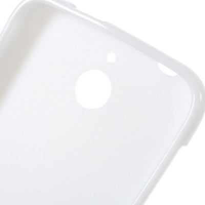 HTC Desire 510 kieto silikono TPU baltas dėklas - nugarėlė / Priedai.lt