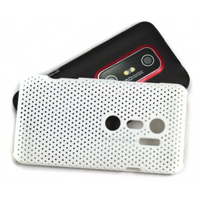 HTC Evo 3D tīkliņa formas balts apvalks / Vacins.lv