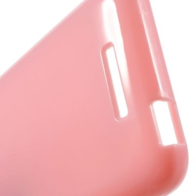 HTC Desire 510 kieto silikono TPU rožinis dėklas - nugarėlė / Priedai.lt