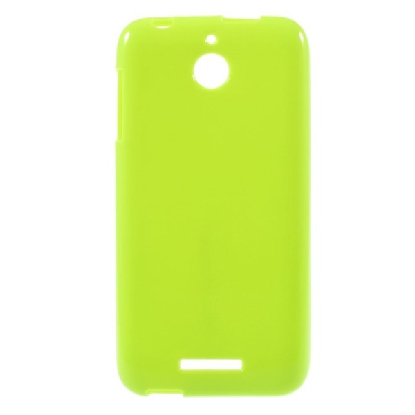 Kieto silikono (TPU) dėklas - žalias (Desire 510)