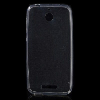 HTC Desire 510 dzidrs (caurspīdīgs) cieta silikona TPU pasaulē planākais apvalks / Vacins.lv