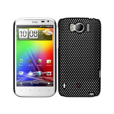 HTC Sensation XL tīkliņa formas melns apvalks / Vacins.lv