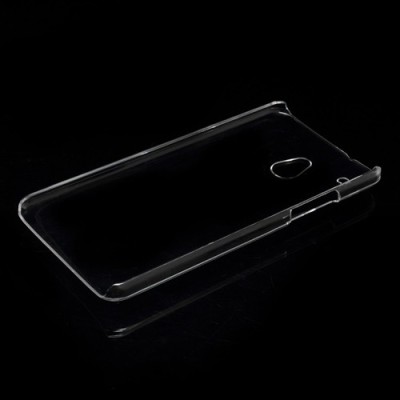 HTC One mini plastmasas dzidrs (caurspīdīgs) futrālis / Vacins.lv