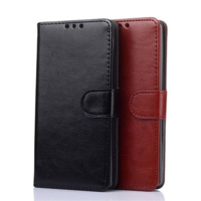 LG G4 (H815) atverčiamas juodas odinis dėklas - piniginė / Priedai.lt