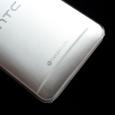 HTC One mini plastmasas dzidrs (caurspīdīgs) futrālis / Vacins.lv