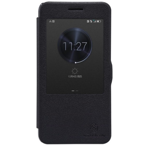 „Nillkin“ Fresh atvēramais maciņš - melns (Honor 4X)