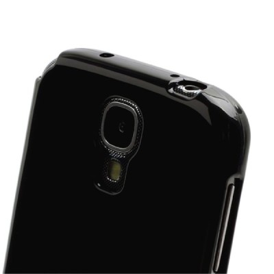 Samsung Galaxy S4 juodas Mercury kieto silikono (TPU) dėklas / Priedai.lt
