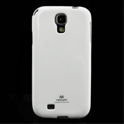 Samsung Galaxy S4 Mercury balts cieta silikona (TPU) apvalks / vacins.lv