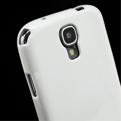 Samsung Galaxy S4 Mercury balts cieta silikona (TPU) apvalks / vacins.lv