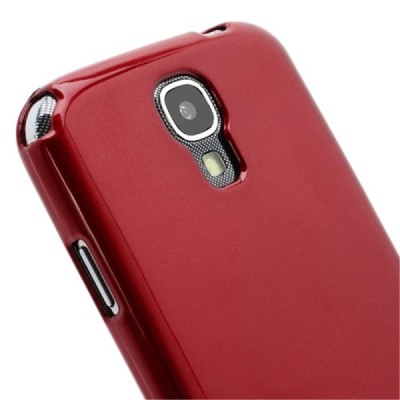 Samsung Galaxy S4 raudonas Mercury kieto silikono (TPU) dėklas / Priedai.lt
