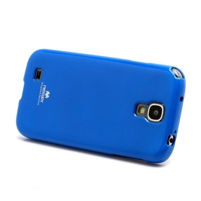 Samsung Galaxy S4 tamsiai mėlynas Mercury kieto silikono (TPU) dėklas / Priedai.lt