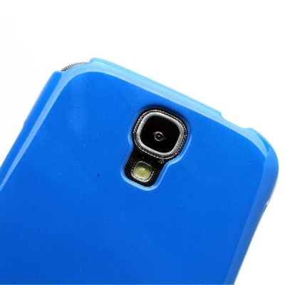 Samsung Galaxy S4 tamsiai mėlynas Mercury kieto silikono (TPU) dėklas / Priedai.lt