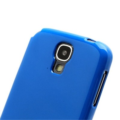 Samsung Galaxy S4 tamsiai mėlynas Mercury kieto silikono (TPU) dėklas / Priedai.lt